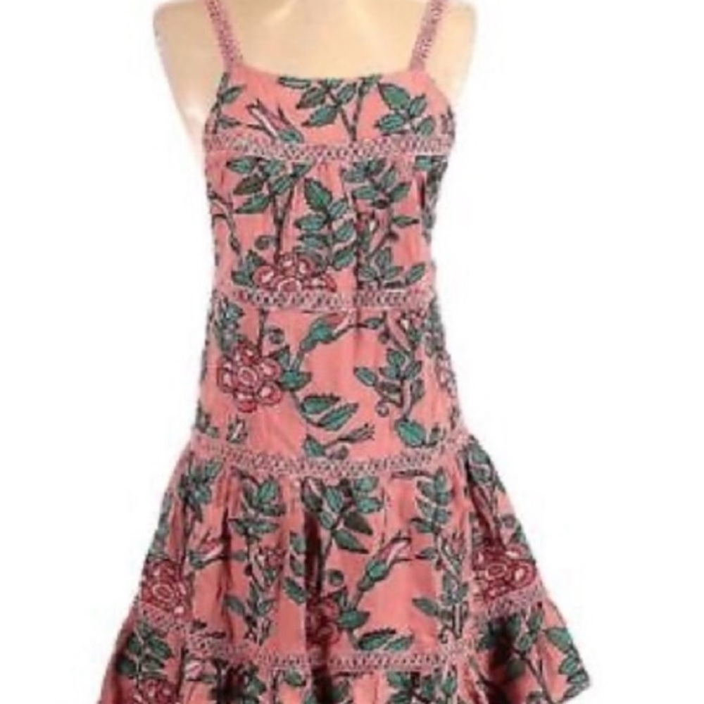 For Love And Lemons Woman’s Dress in Pink with Floral Pattern